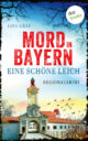 Cover_Eine schöne Leich_Medium_zeigt typisch bayrischen Kirchturm, einige Vögel, diffuses Licht