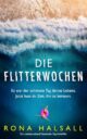 Cover_Die Flitterwochen_Medium_zeigt Wellenbrecher am Strand und eine Frau, die in einem Schwimmring im Wasser treibt